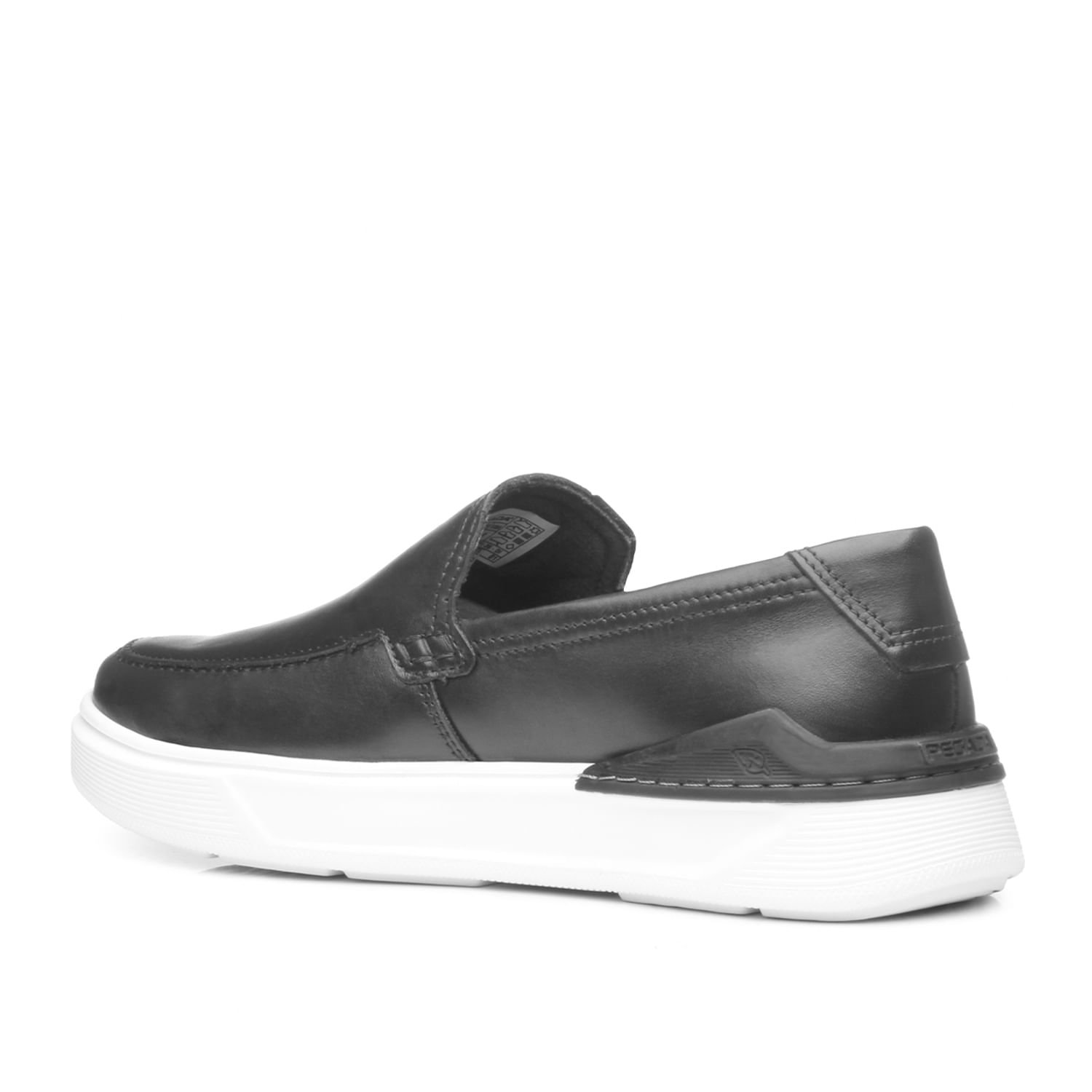Tênis Casual Pegada Masculino em Couro Preto 110902-04 Preto 3