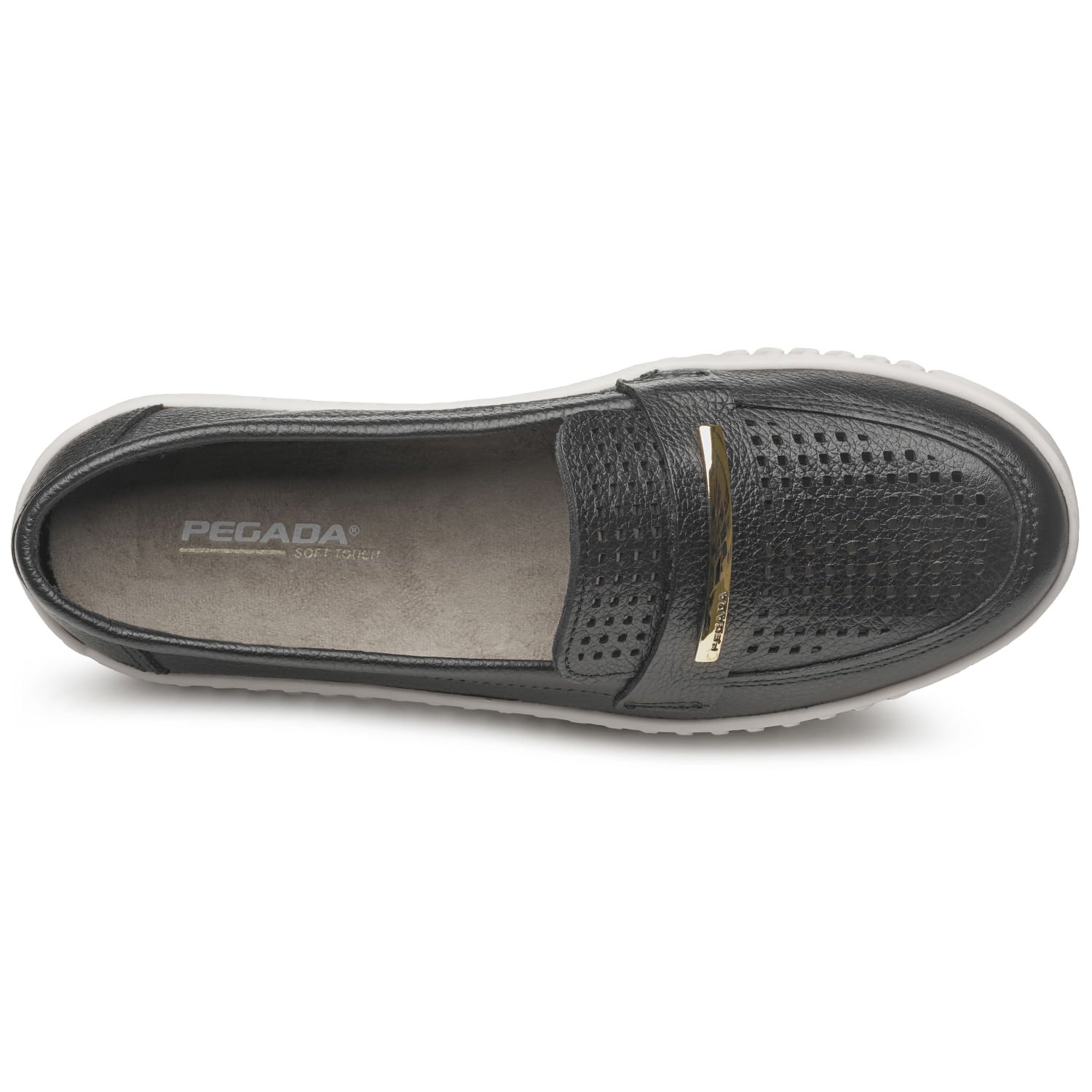 Tênis Pegada Feminino em Couro Preto 210516-07 Preto 6