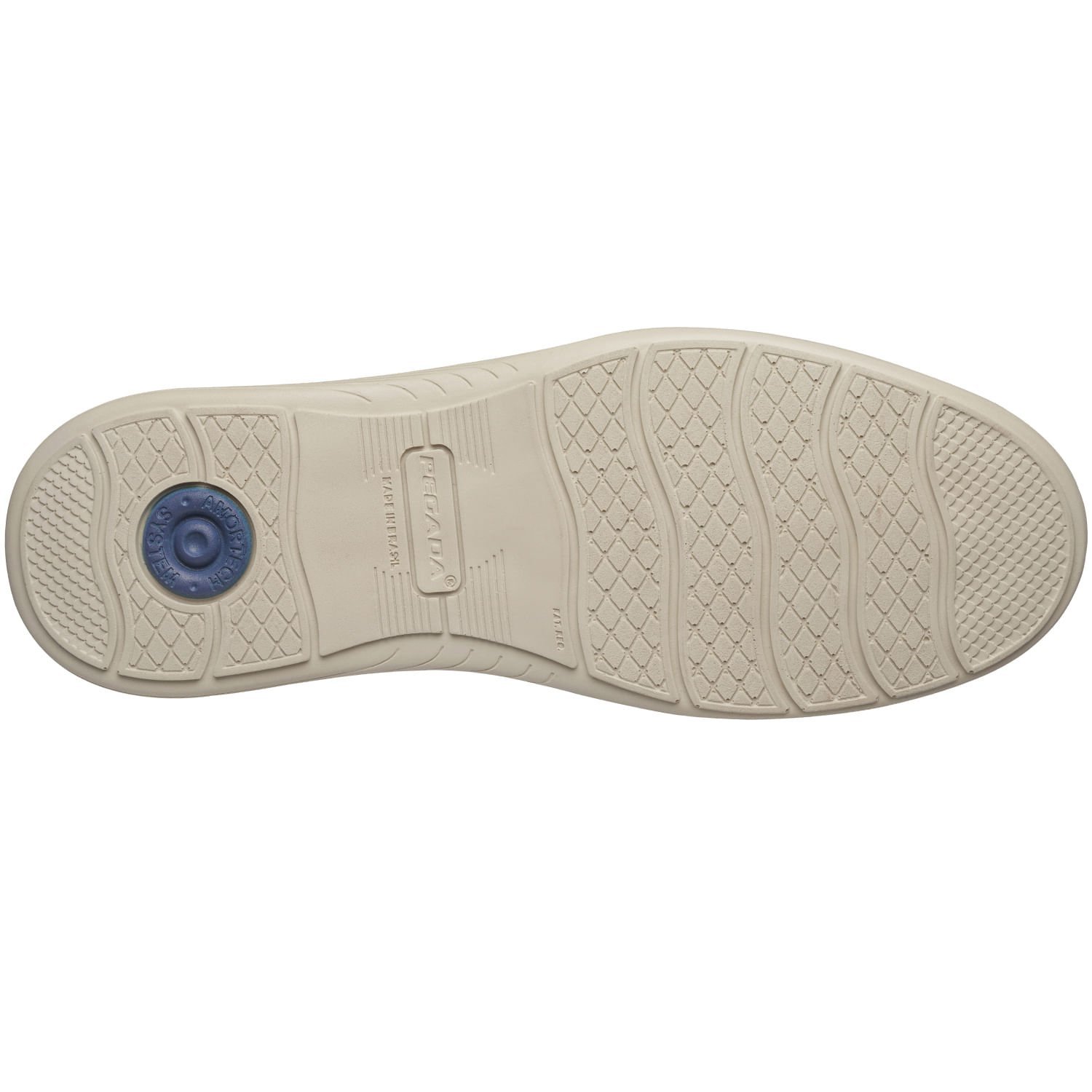 Mocassim Pegada Masculino em Couro Areia 142202-08 Bege 6