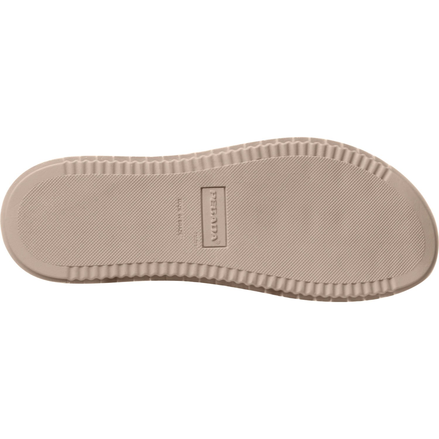 Chinelo Pegada Feminino em Couro Off White 233667-02 Bege 4