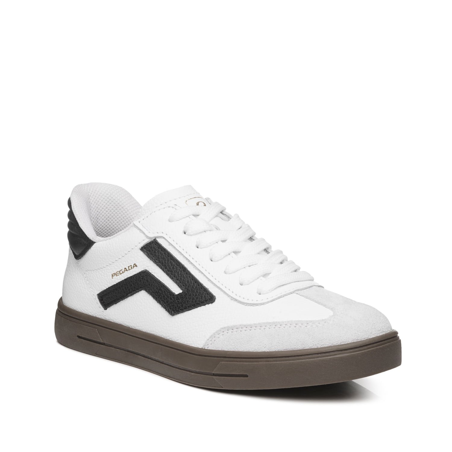 Tênis Pegada Feminino em Couro Branco 211154-03 Branco 3