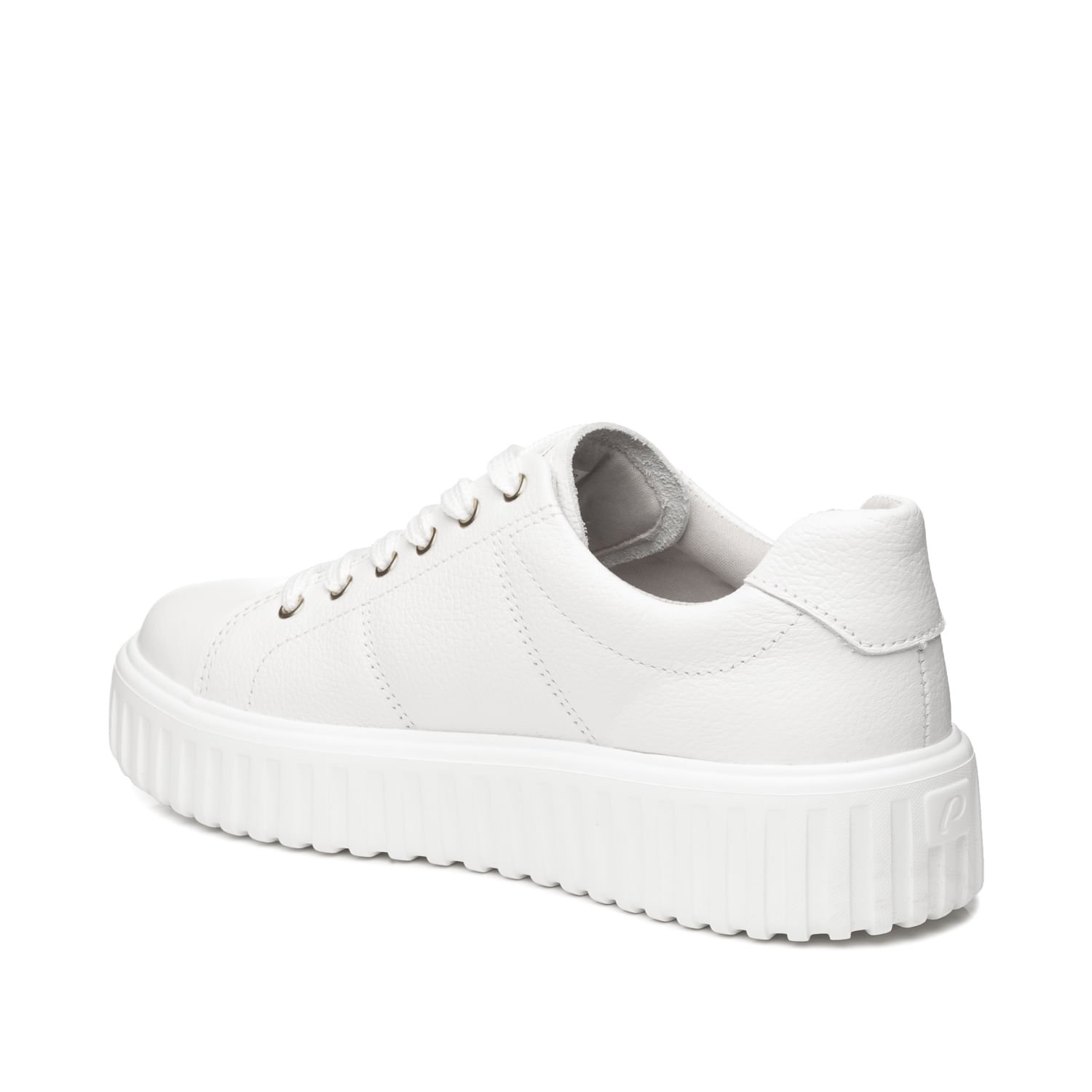 Tênis Pegada Feminino em Couro Branco 212108-01 Branco 4