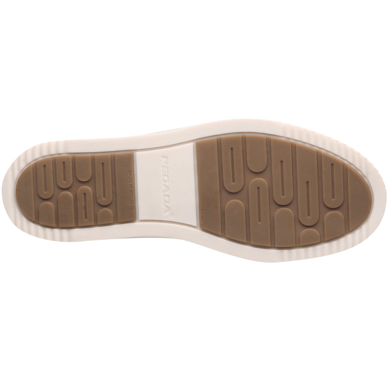 Tênis Pegada Feminino em Couro Off White 219022-02 Bege 5