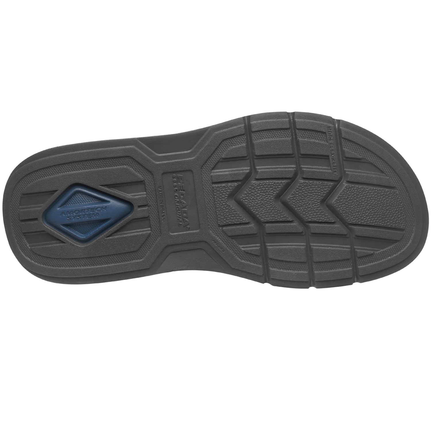 Sandália Pegada Masculina em Couro Chocolate 134303-03 Marrom 5