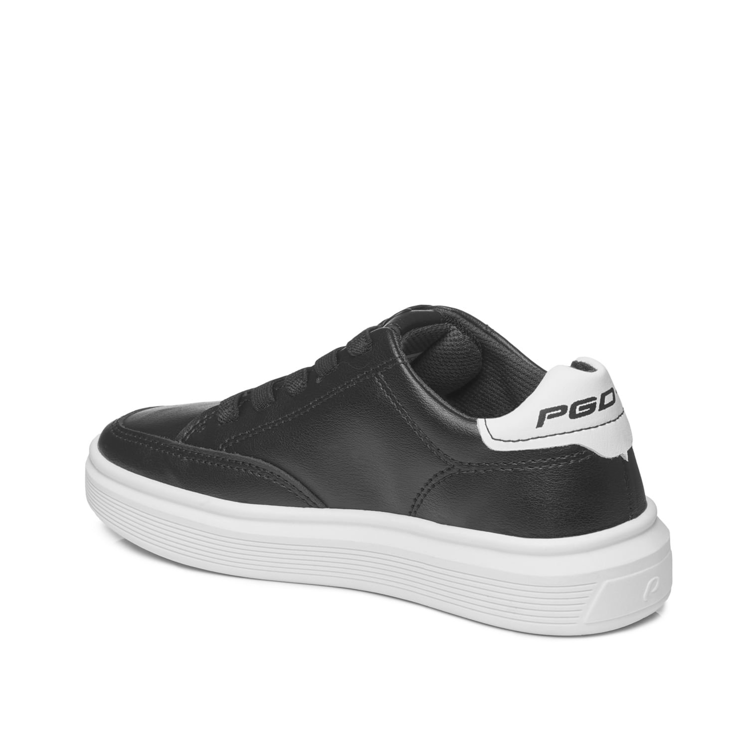 Tênis Casual Pegada Infantil em Microfibra Preto 372103-04 Preto 3