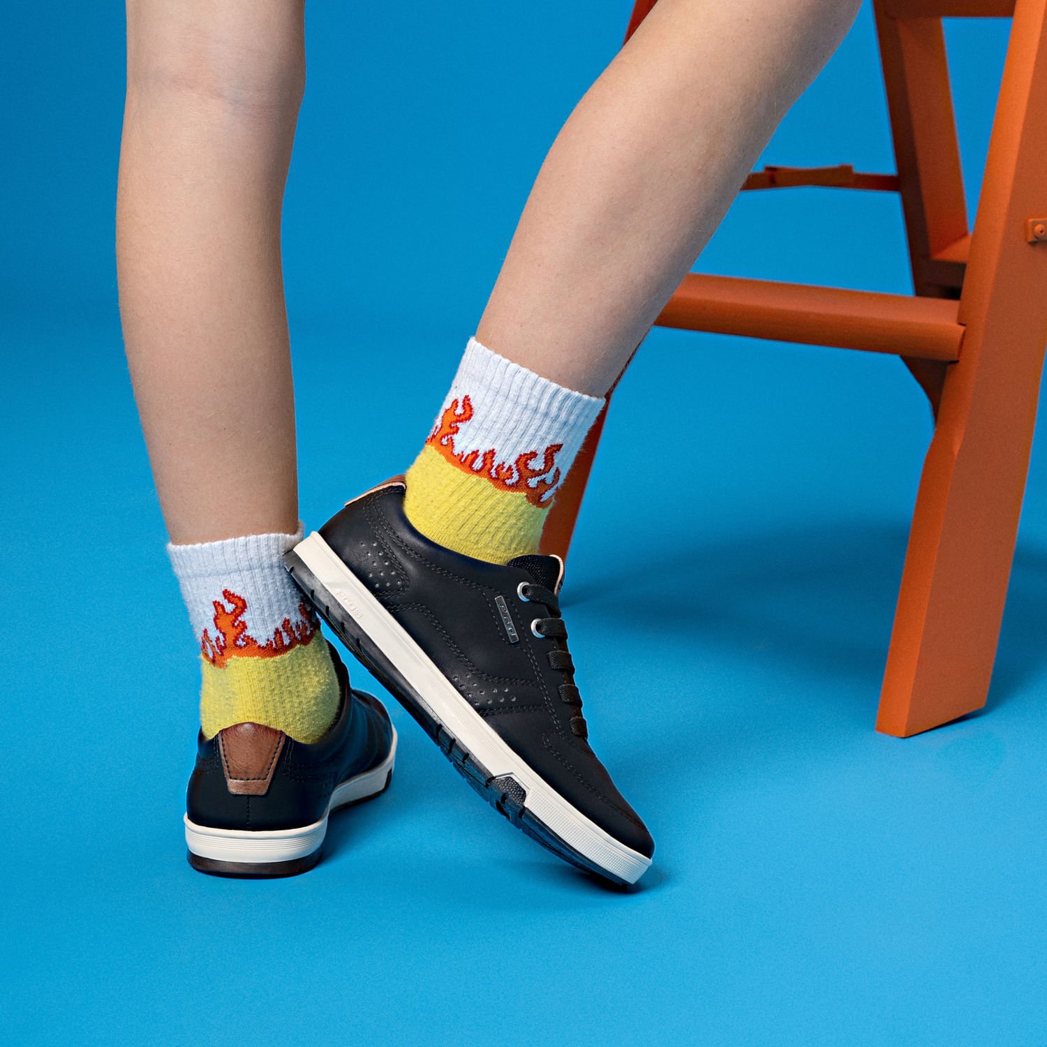 Sapatênis Pegada Infantil em Microfibra Preto 370418-06 Preto 2