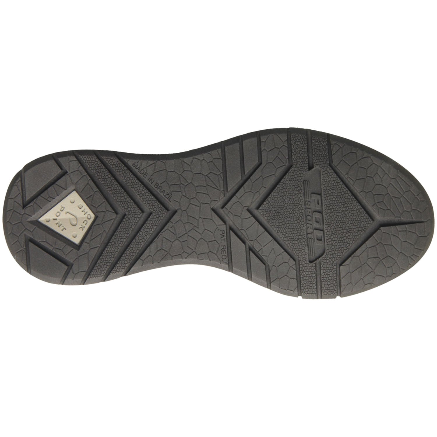 Sapatênis Pegada Infantil em Microfibra Preto 370418-06 Preto 5