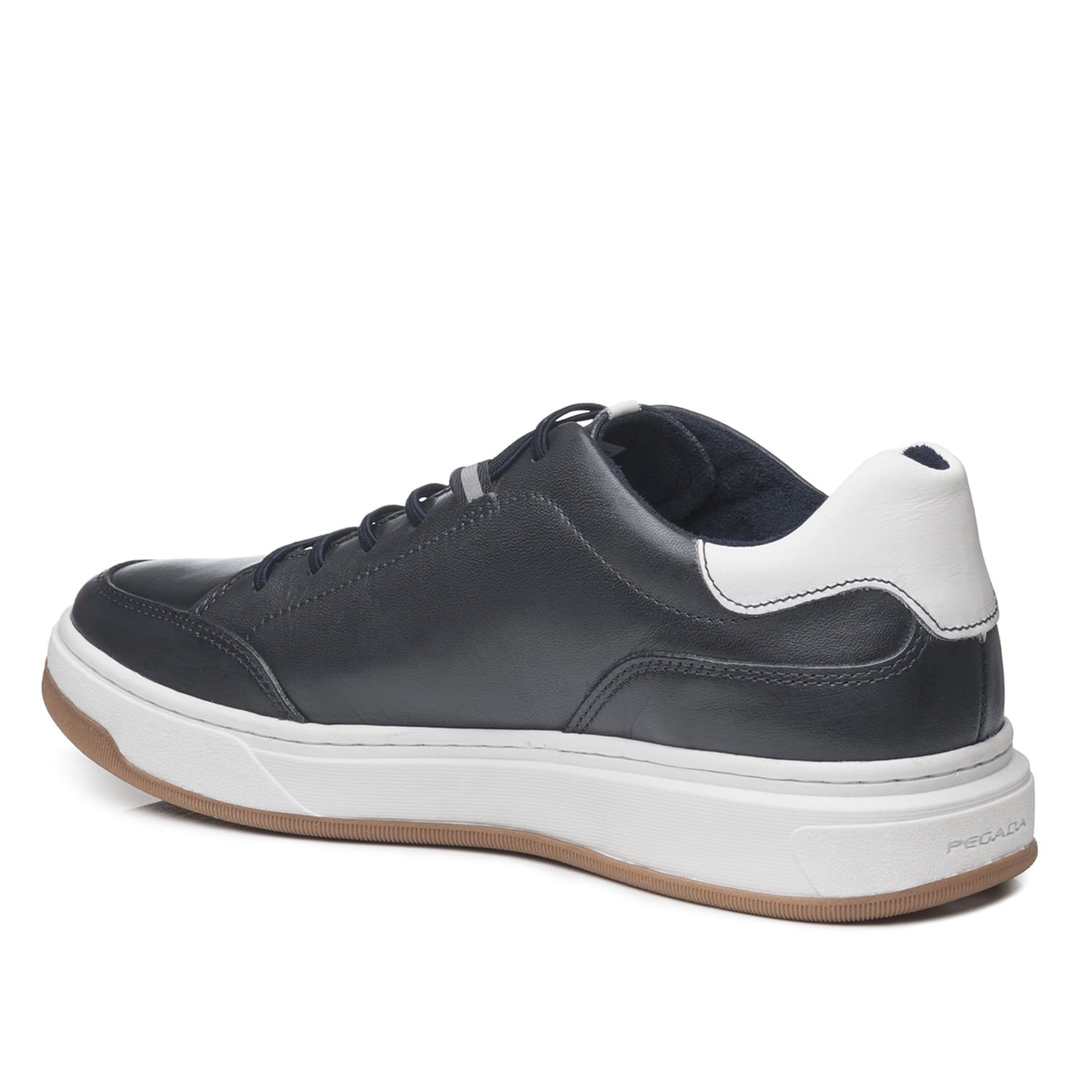 Tênis Casual Pegada Masculino em Couro Blue 111701-03 Azul 4