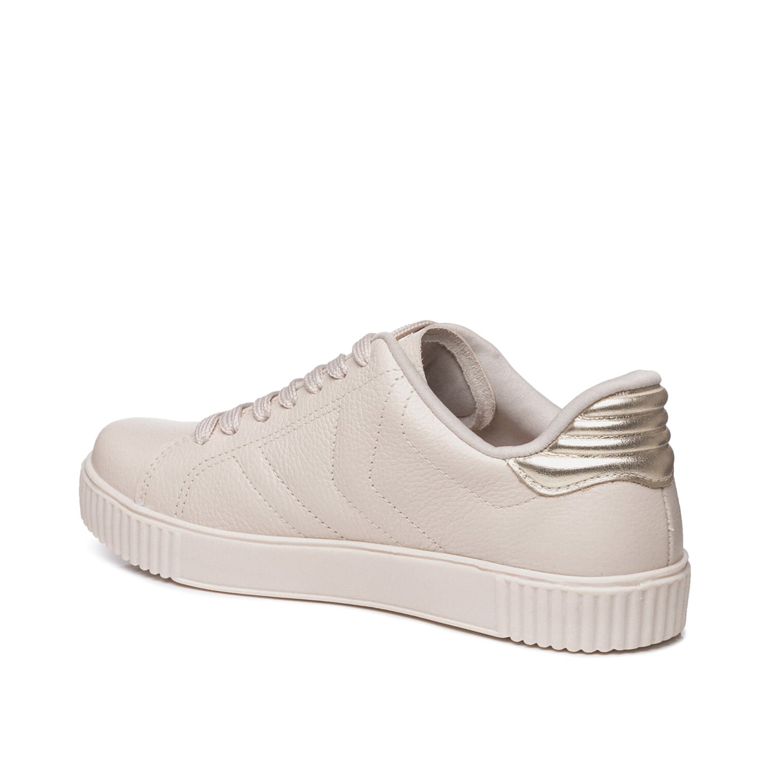 Tênis Pegada Feminino em Couro Off White 219021-03 Branco 3