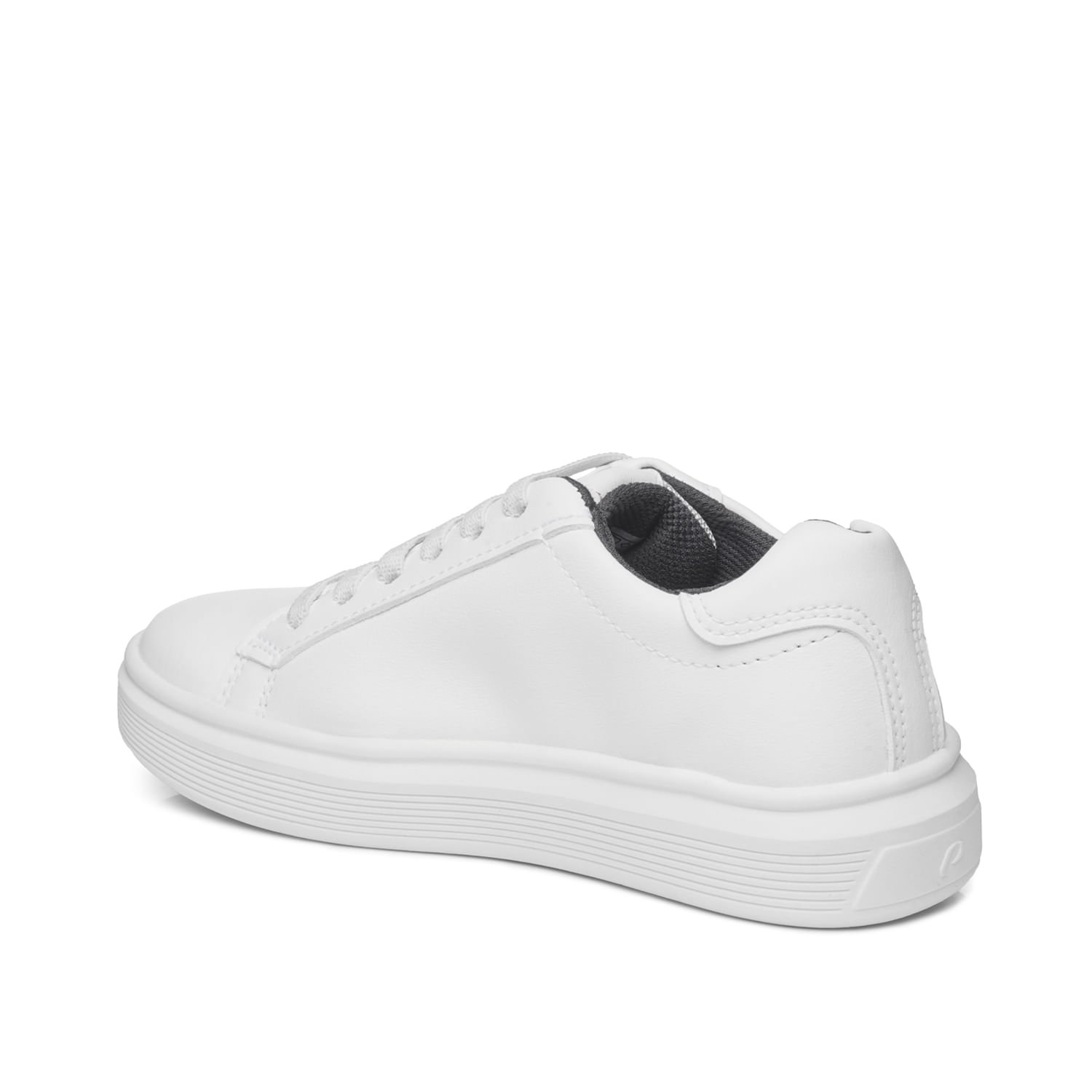 Tênis Casual Pegada Infantil em Microfibra Branco 372105-01 Branco 3