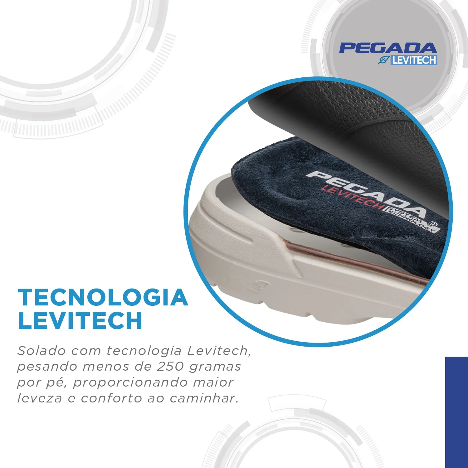 Sapato Casual Pegada Masculino em Couro Areia 126603-06 Bege 5