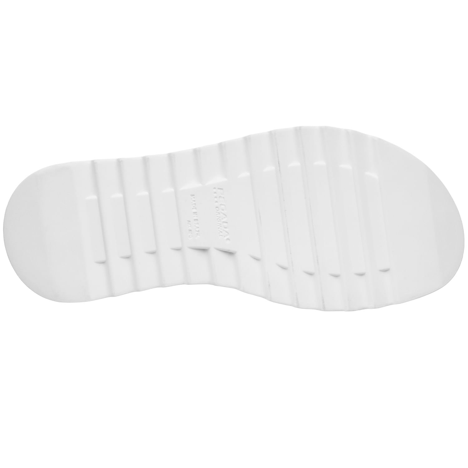 Sandália Papete Pegada Feminina em Couro Branco 234406-04 Branco 5