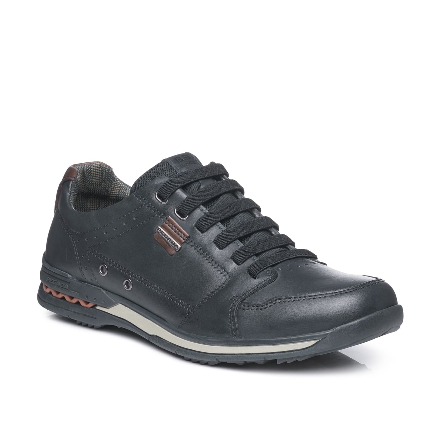 Sapatênis Pegada Masculino em Couro Blue 114864-05 Azul 3