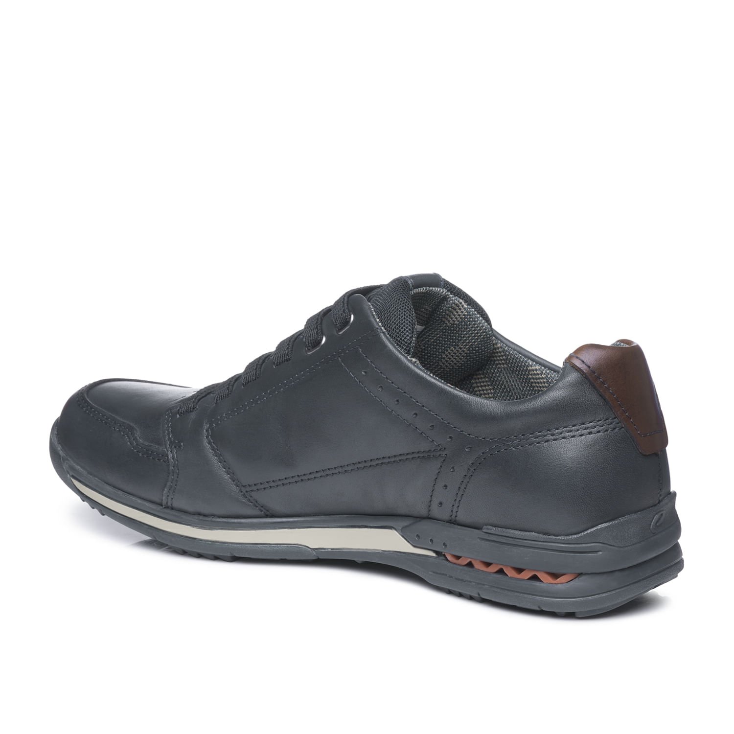 Sapatênis Pegada Masculino em Couro Blue 114864-05 Azul 4