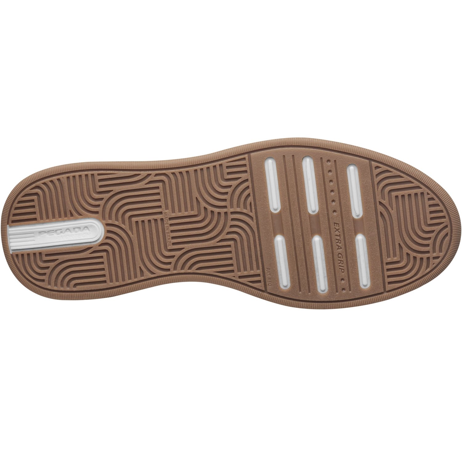 Tênis Casual Pegada Masculino em Couro Pinhão 111702-05 Marrom 6