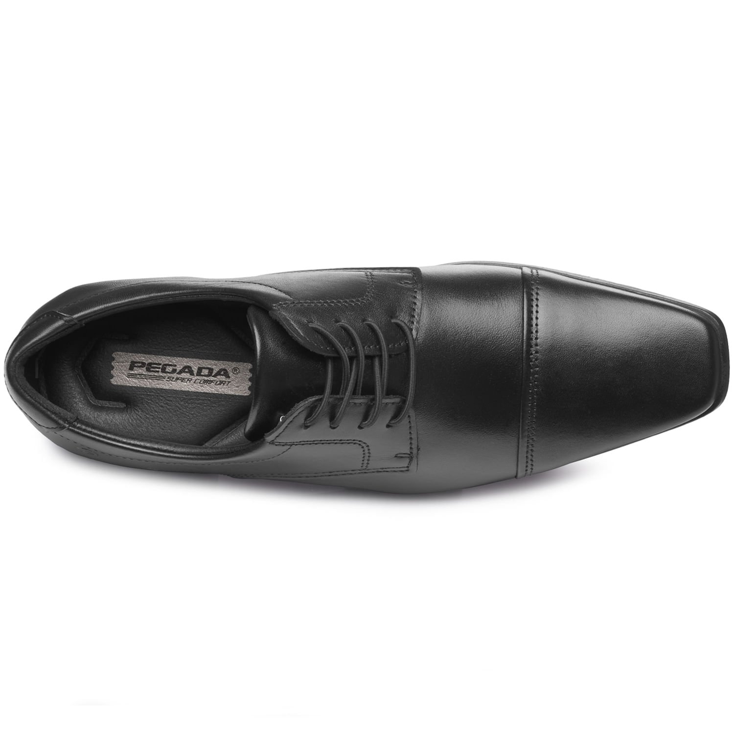 Sapato Social Pegada Masculino em Couro Preto 127001-01 Preto 6