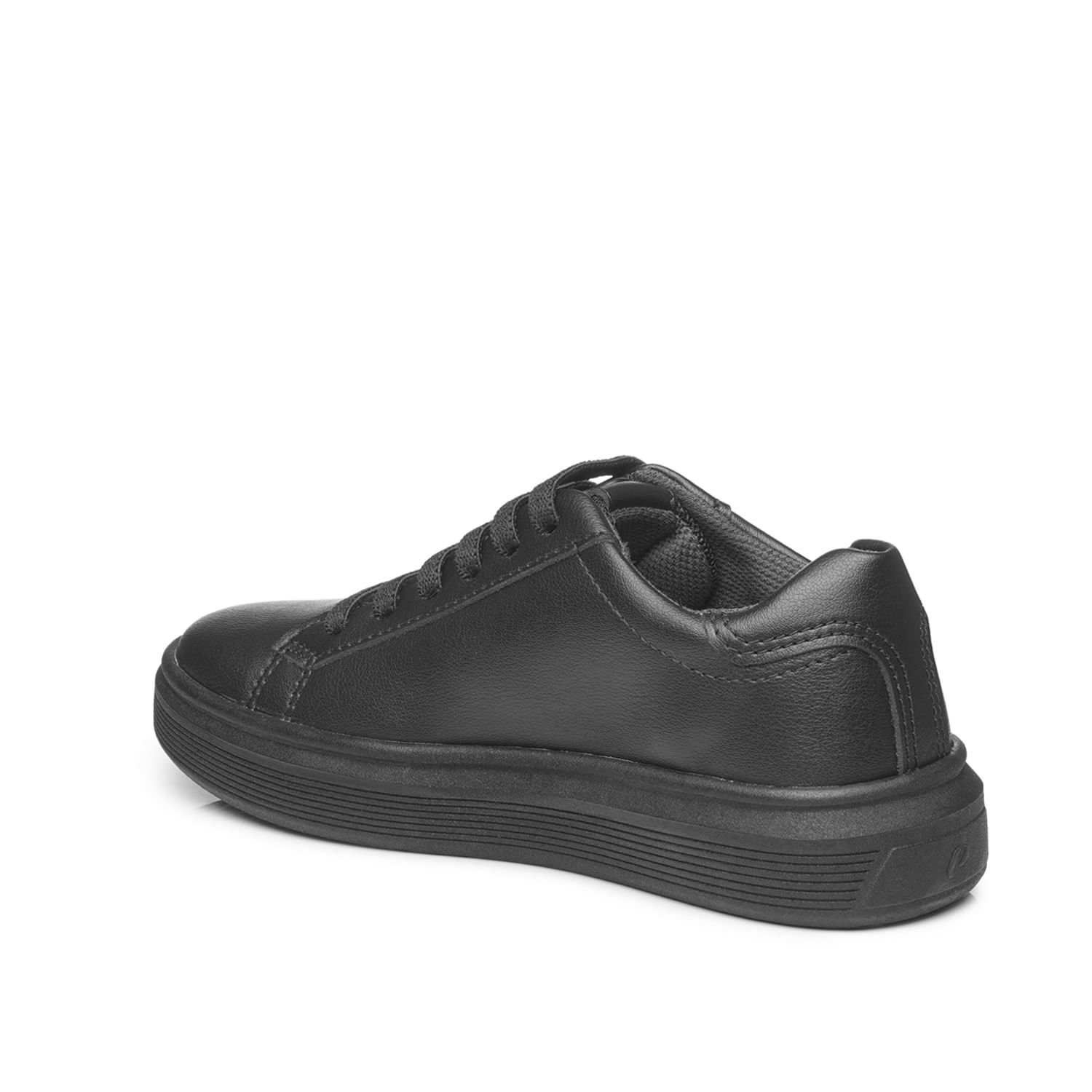 Tênis Casual Pegada Infantil em Microfibra Preto 372105-03 Preto 4