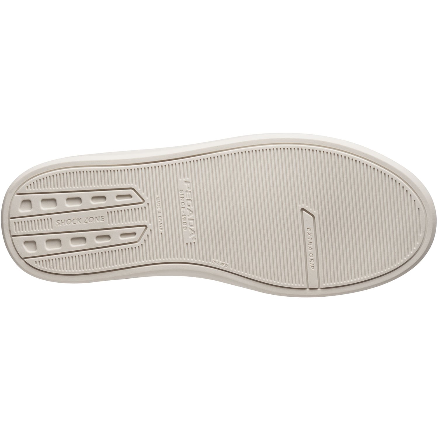 Tênis Casual Pegada Infantil em Microfibra Areia 372101-05 Bege 5