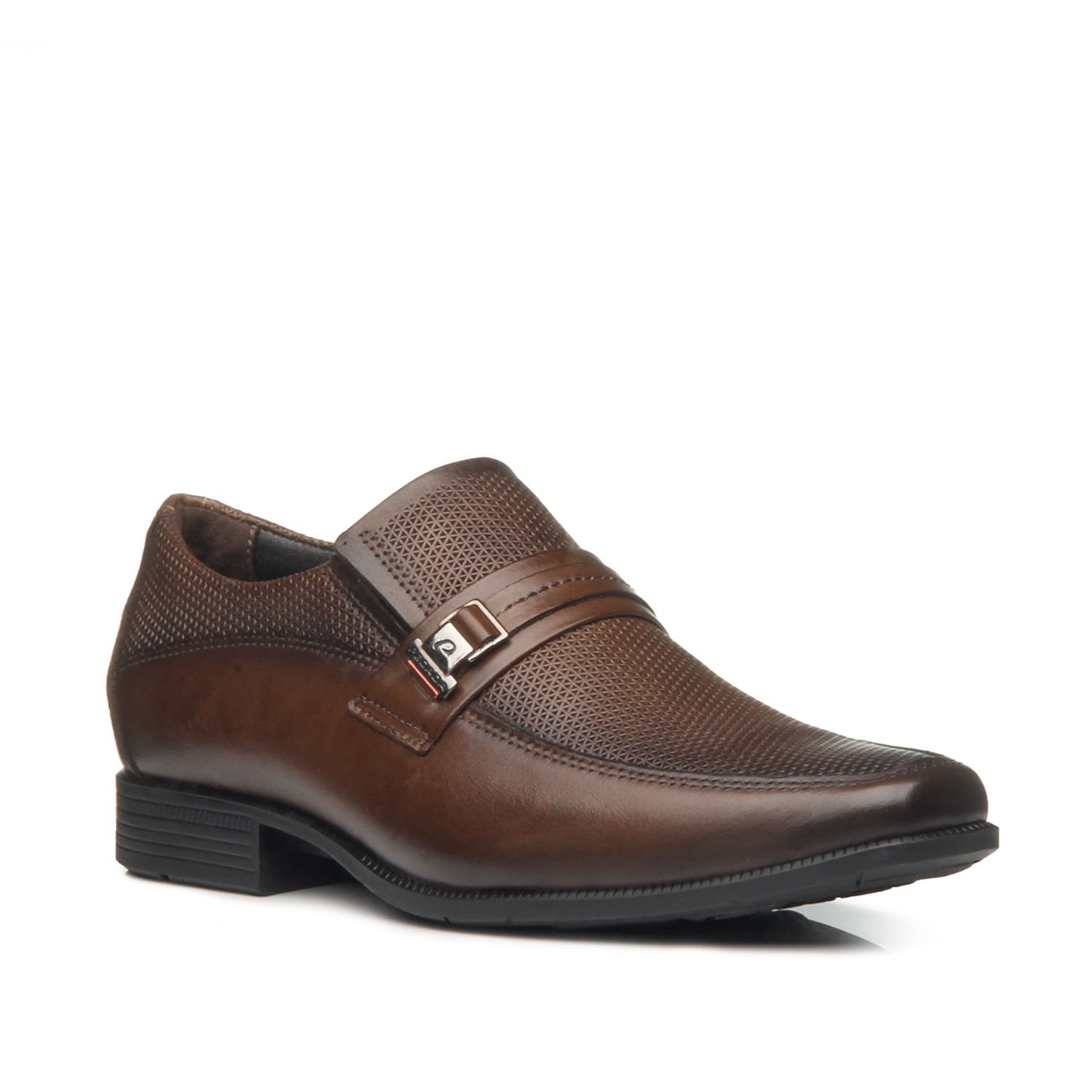 Sapato Social Pegada Masculino em Couro Pinhão 126504-02 Marrom 2