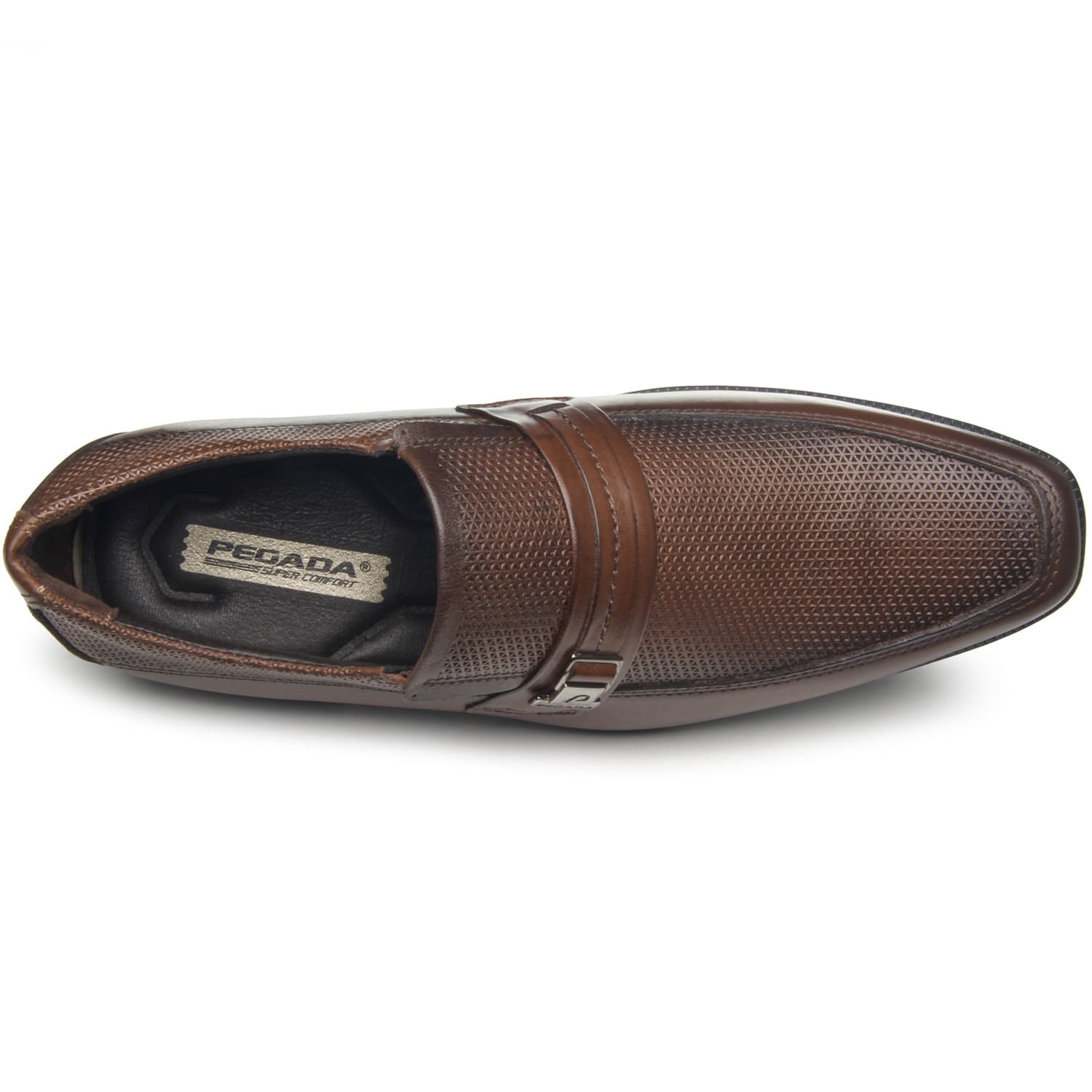 Sapato Social Pegada Masculino em Couro Pinhão 126504-02 Marrom 6