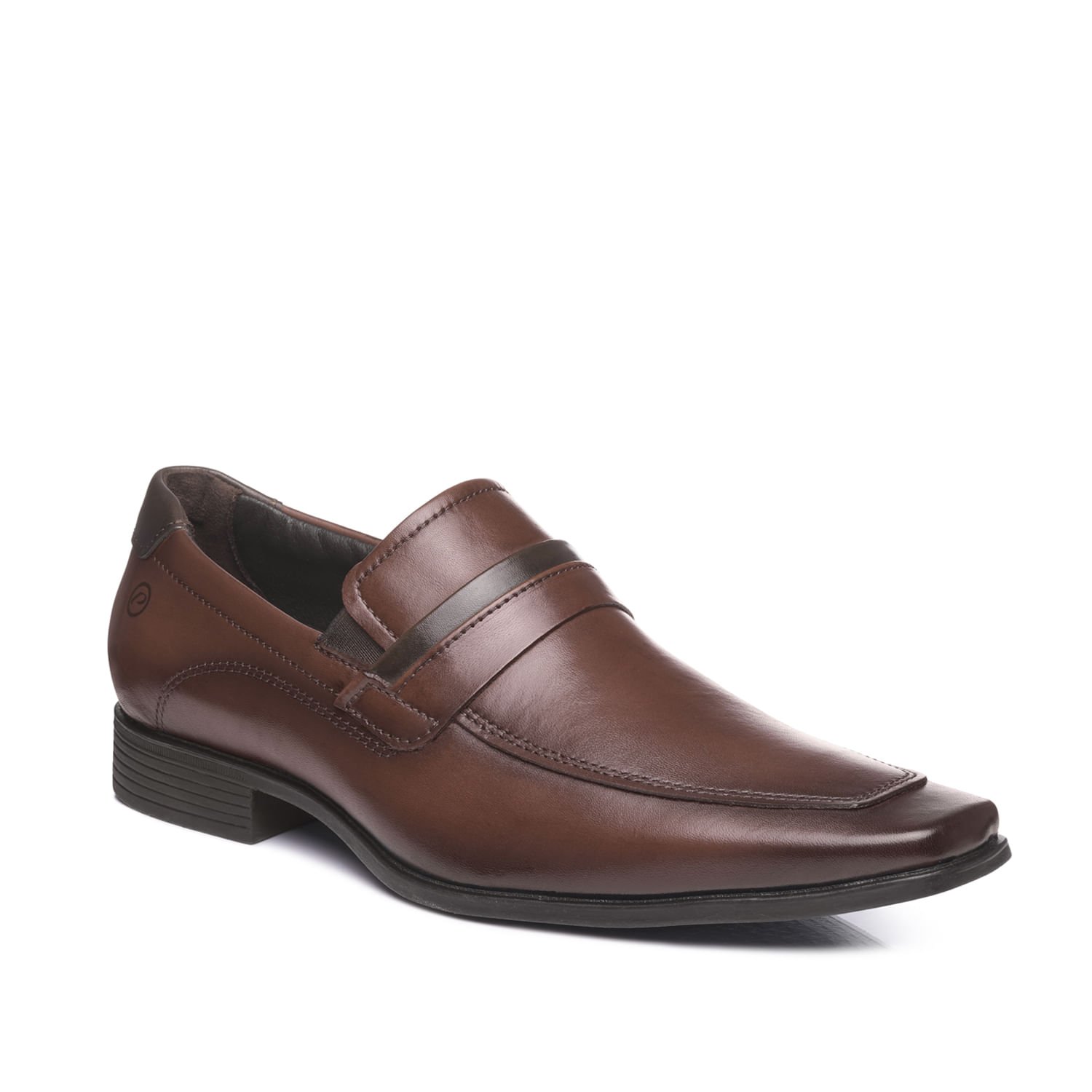 Sapato Social Pegada Masculino em Couro Pinhão 127002-02 Marrom 3