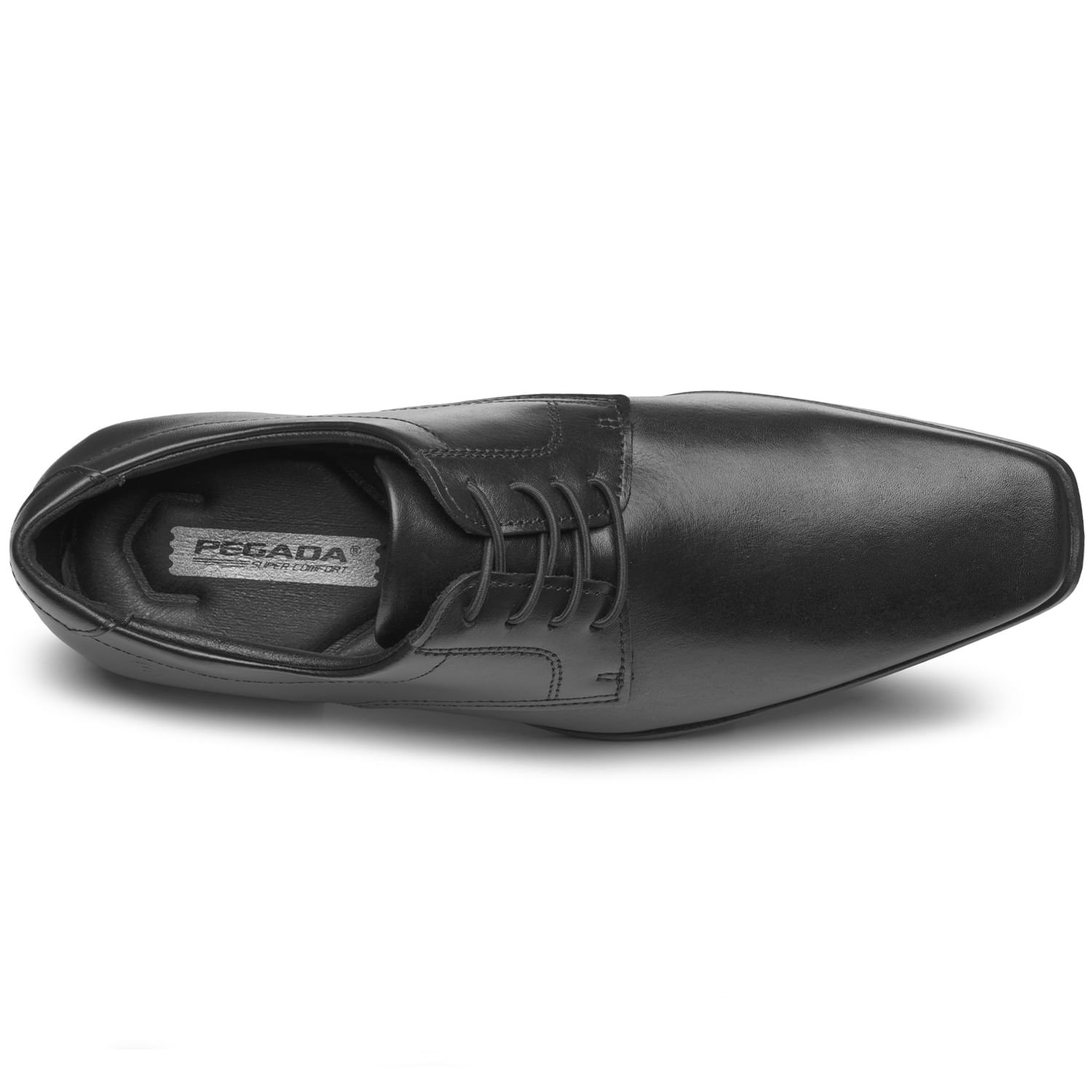 Sapato Social Pegada Masculino em Couro Preto 127003-01 Preto 5