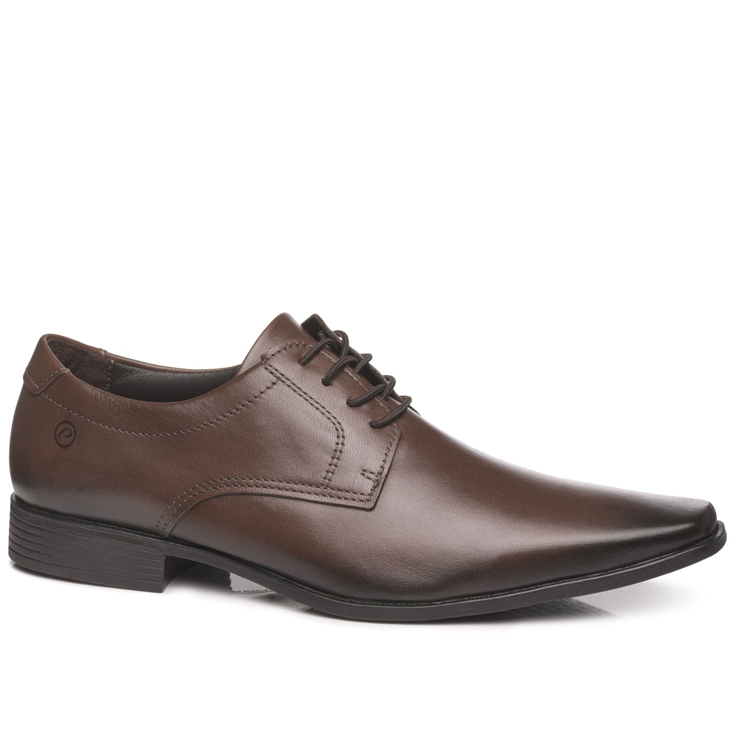 Sapato Social Pegada Masculino em Couro Tabaco 127003-02 Marrom 1