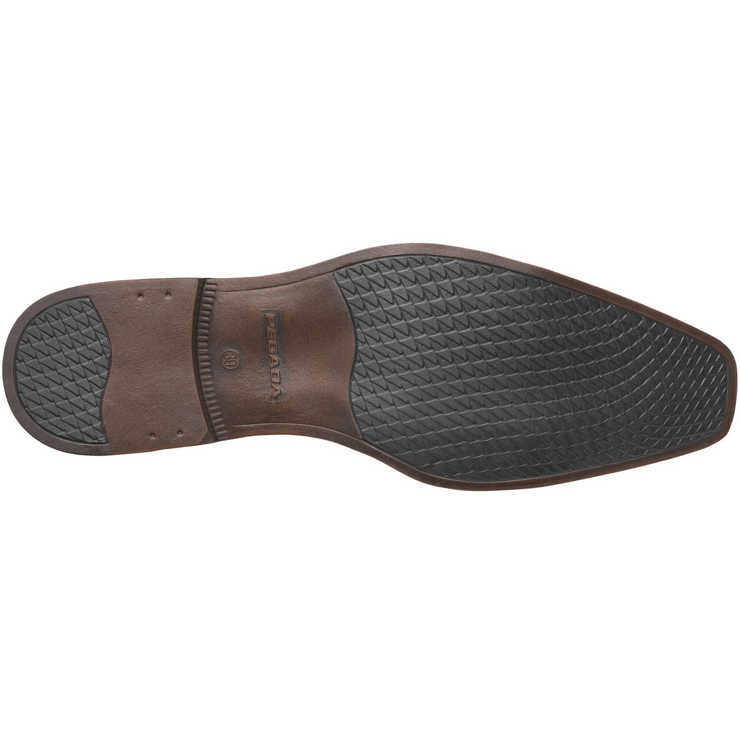 Sapato Social Pegada Masculino em Couro Tabaco 127003-02 Marrom 5