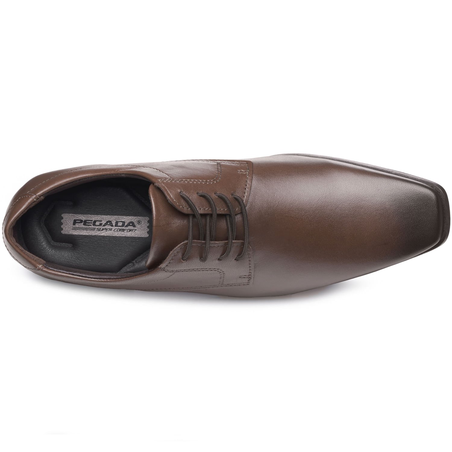Sapato Social Pegada Masculino em Couro Tabaco 127003-02 Marrom 6