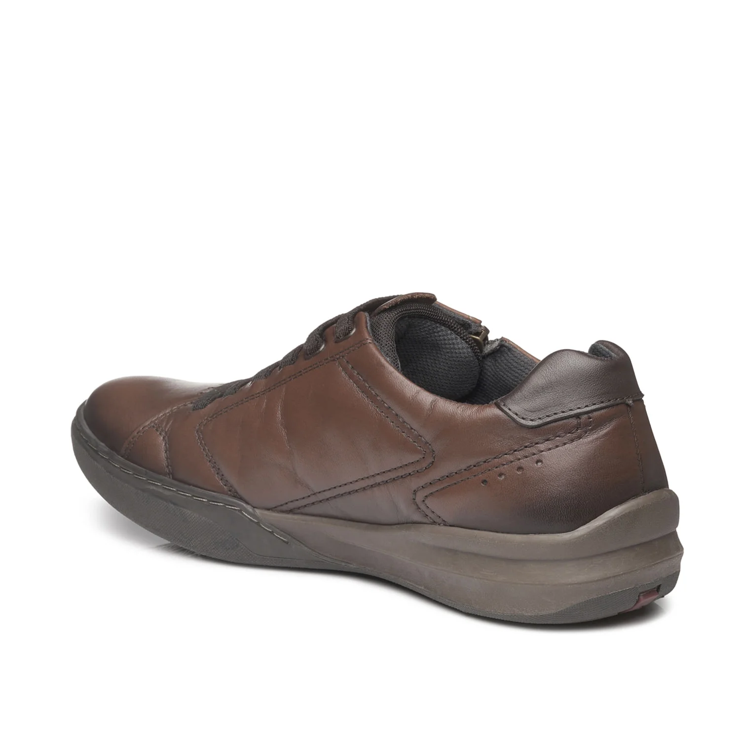 Sapatênis Pegada Masculino em Couro Terracota 111002-03 Marrom 3