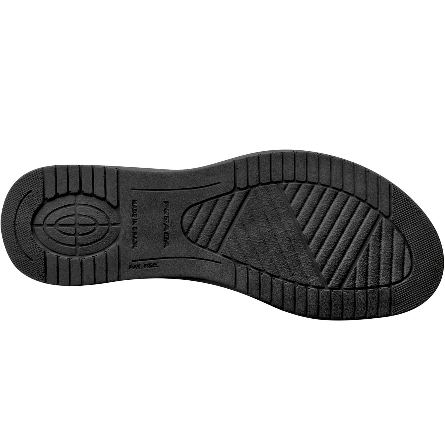 Chinelo Pegada Feminino em Couro Preto 233813-04 Preto 4