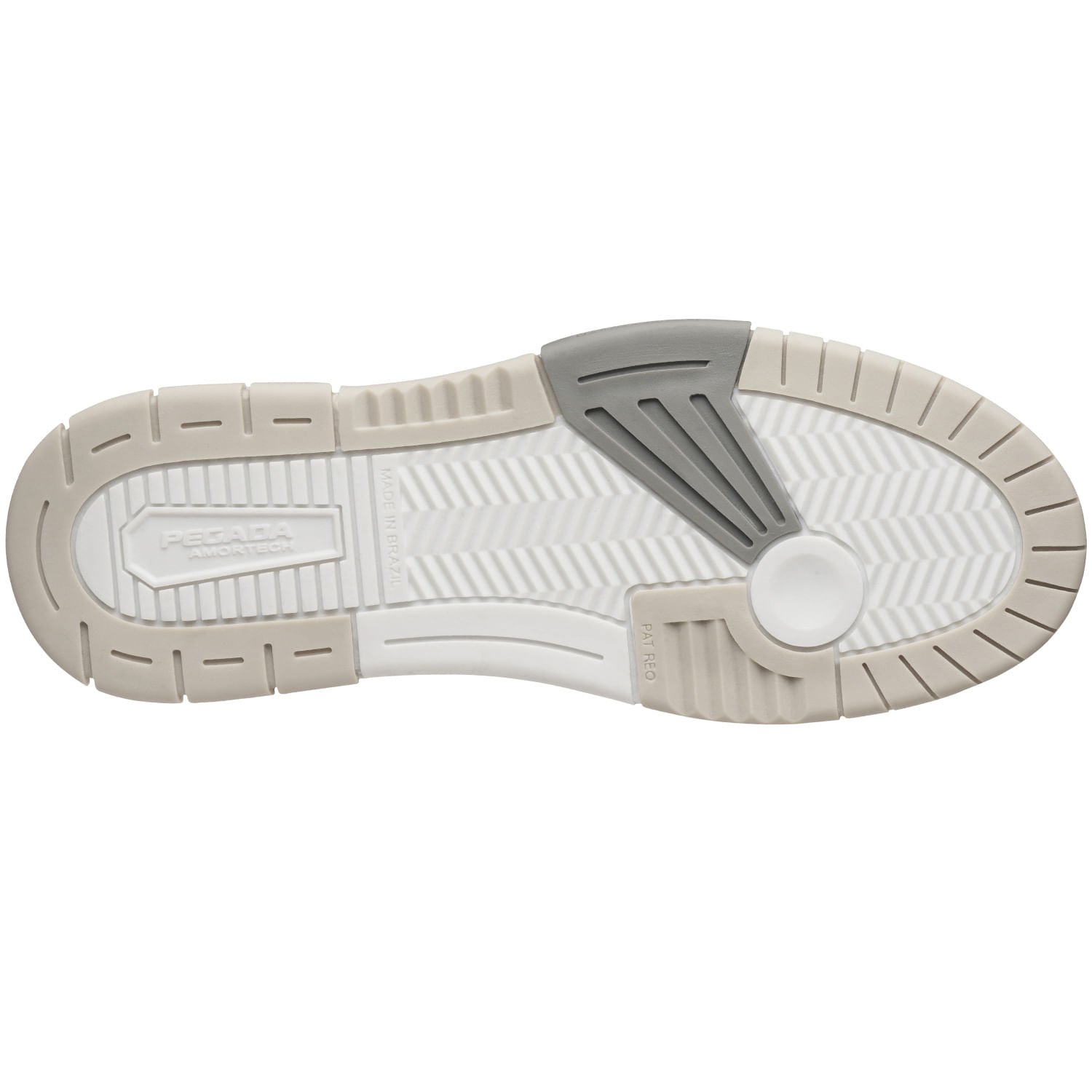 Tênis Pegada Feminino em Couro Branco 212602-01 Branco 5