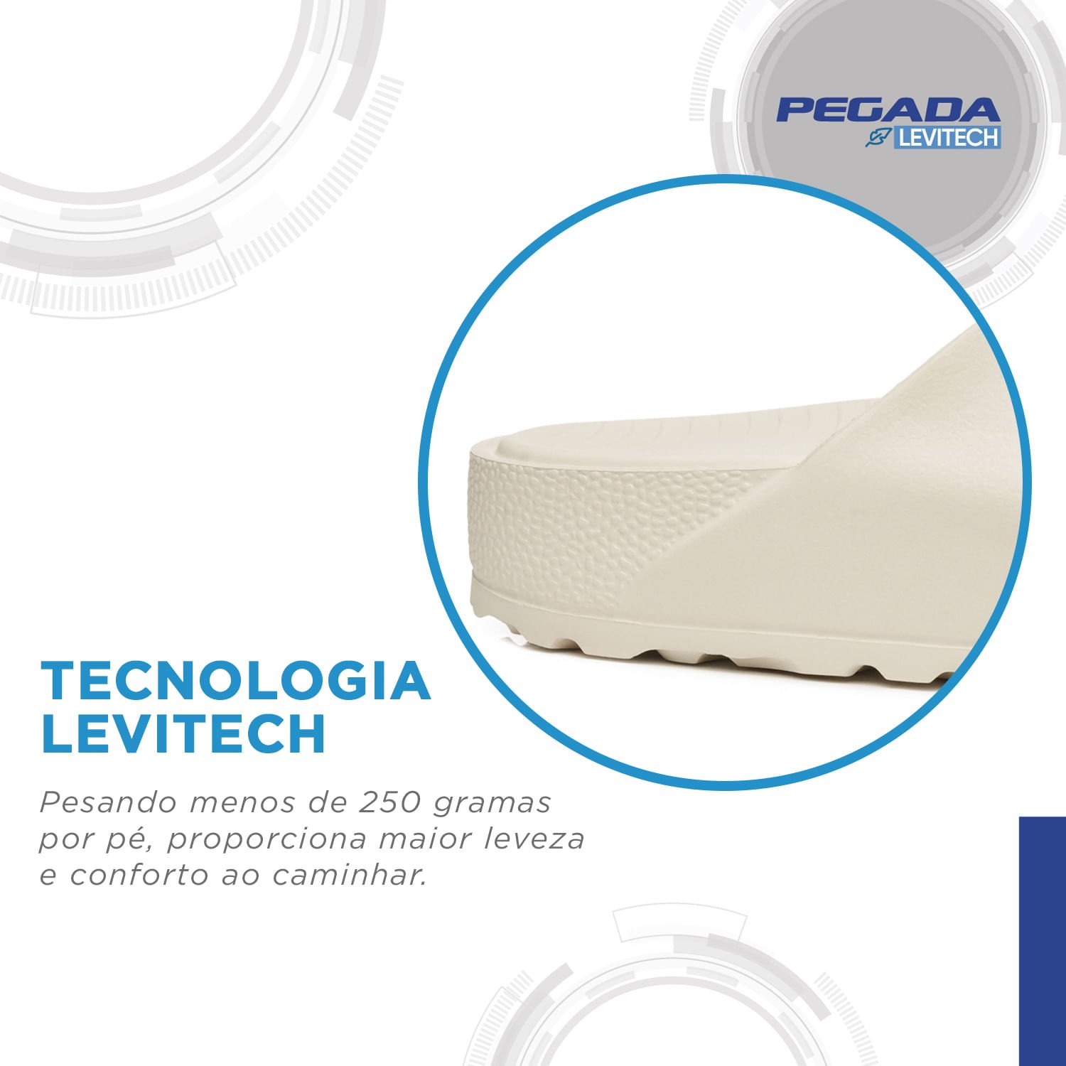 Chinelo Slide Pegada Feminino em Eva Preto 261101-03 Preto 4