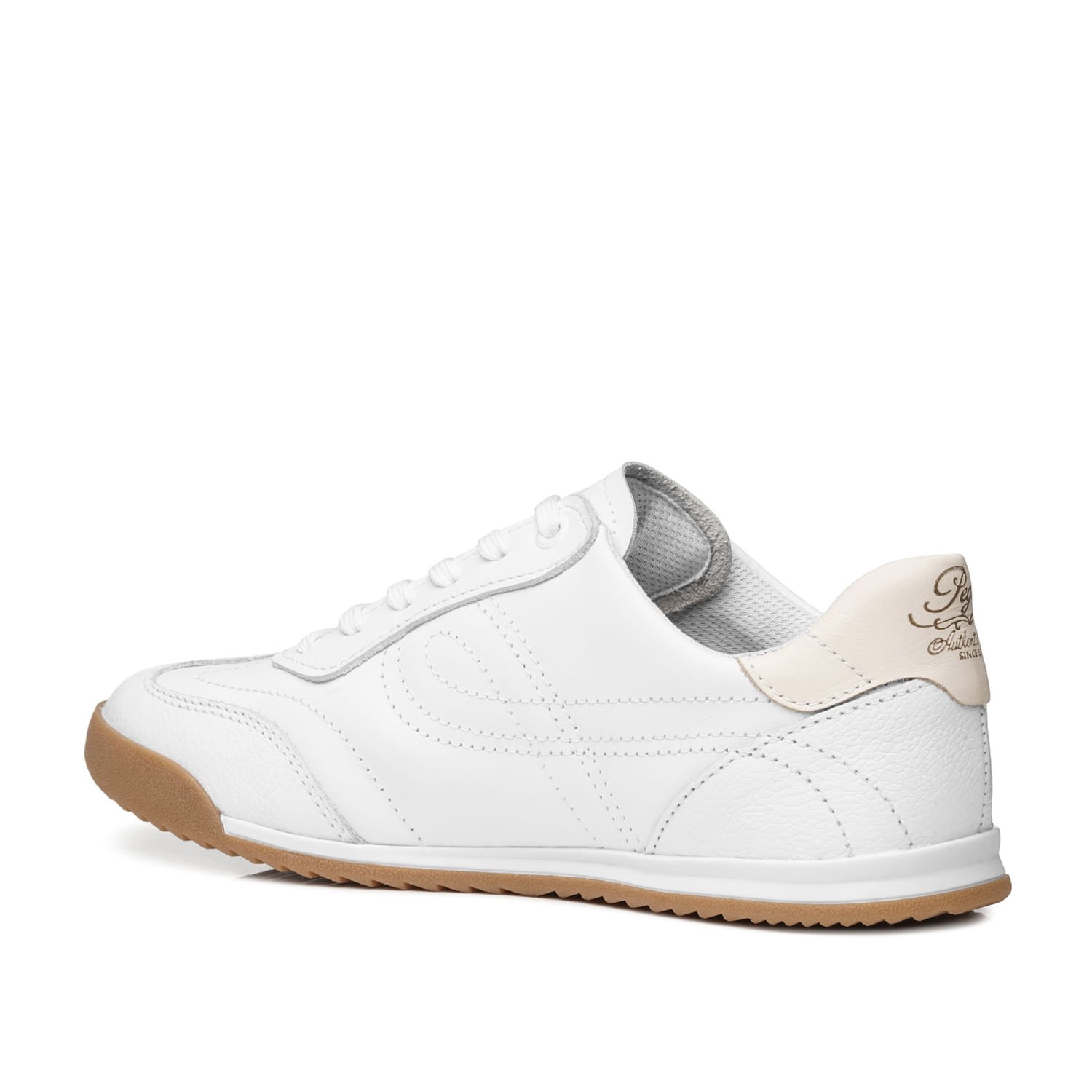 Tênis Pegada Feminino em Couro Branco 212804-01 Branco 3