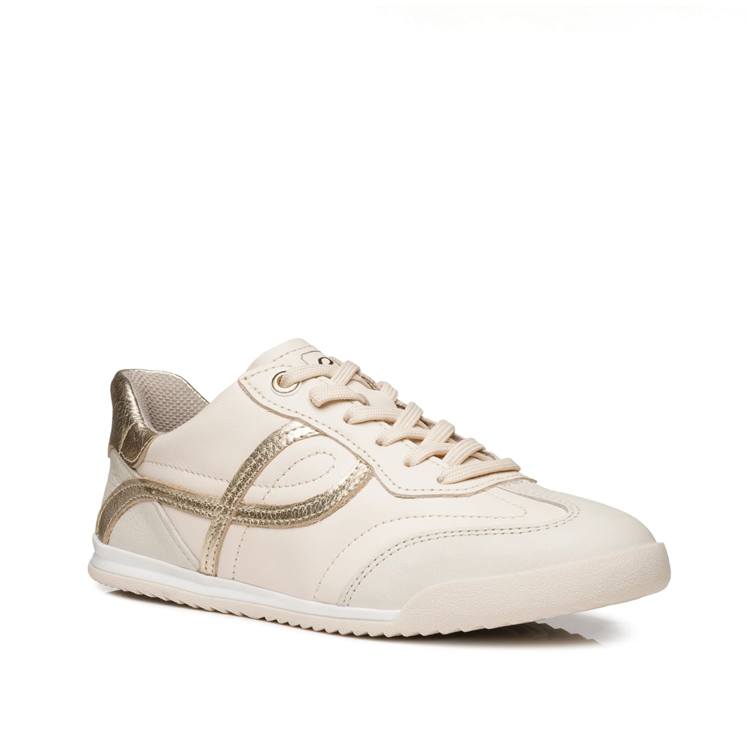 Tênis Pegada Feminino em Couro Milk 212804-02 Milk 2