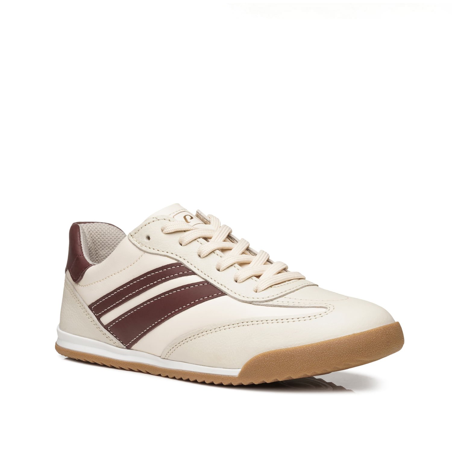 Tênis Pegada Feminino em Couro Milk 212802-02 Milk 3