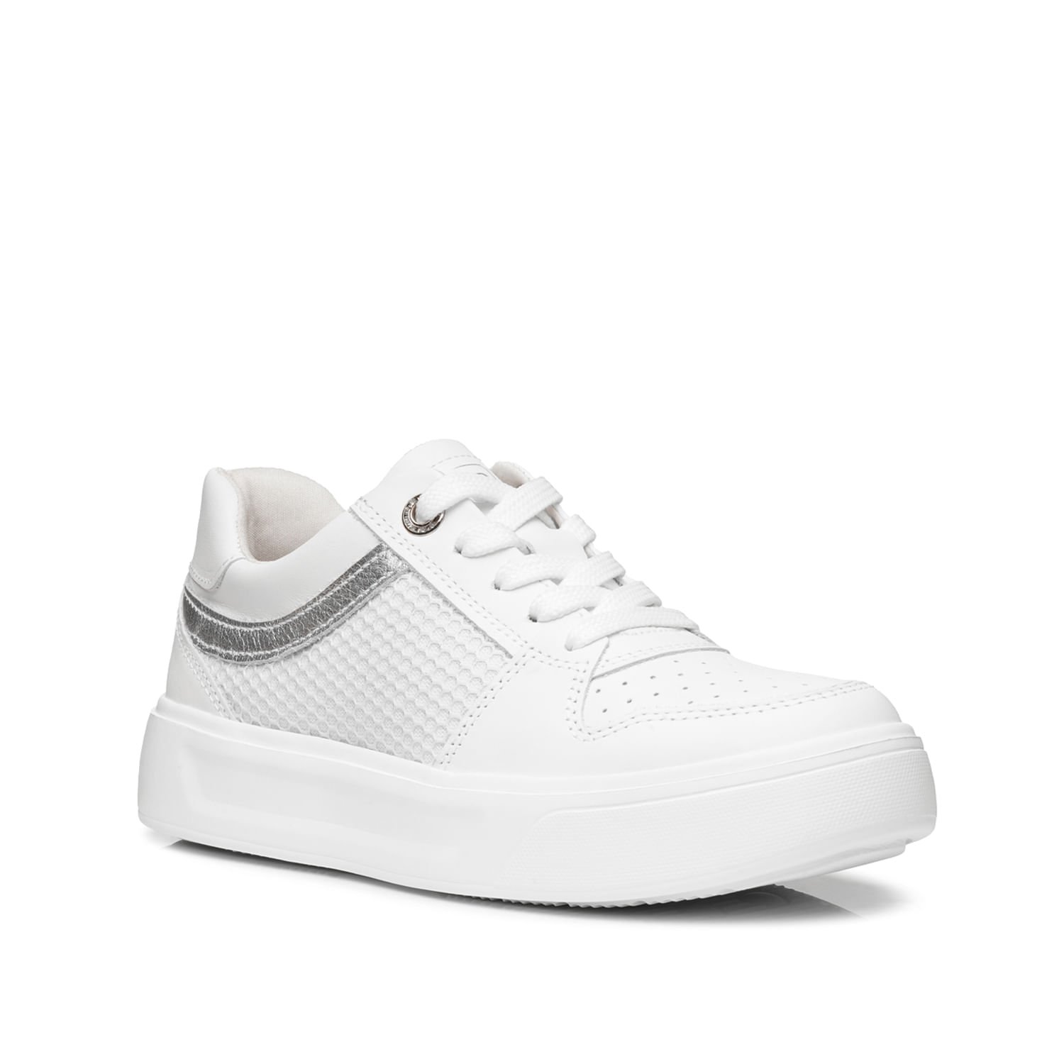 Tênis Pegada Feminino em Couro Branco 211213-11 Branco 2