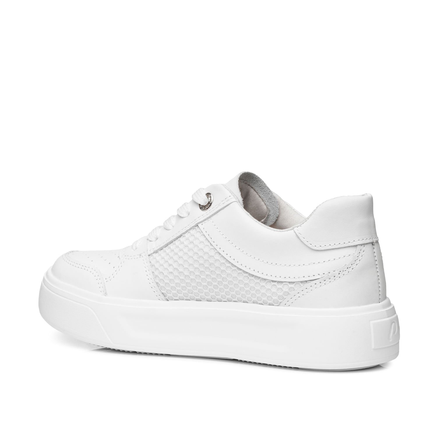 Tênis Pegada Feminino em Couro Branco 211213-11 Branco 3