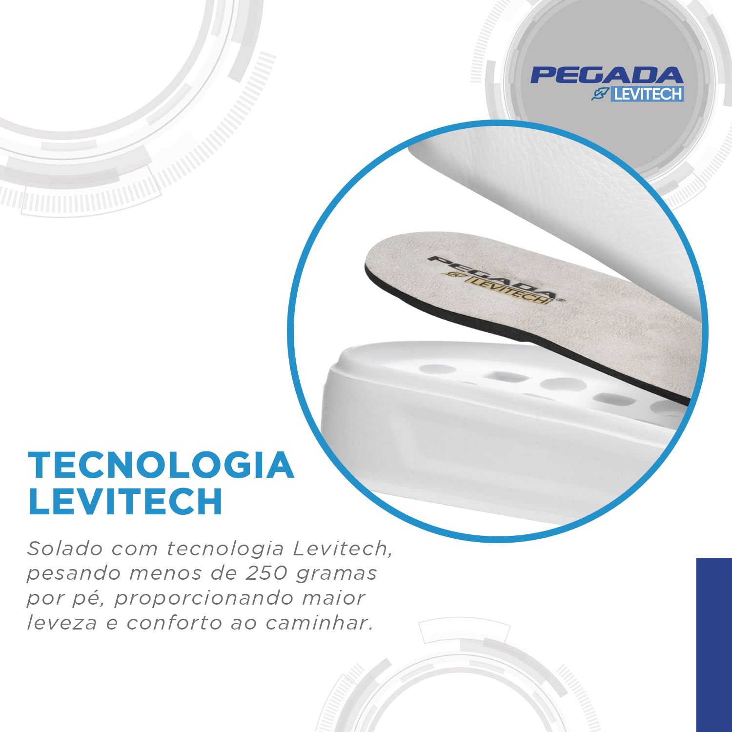 Tênis Pegada Feminino em Couro Branco 211213-11 Branco 4