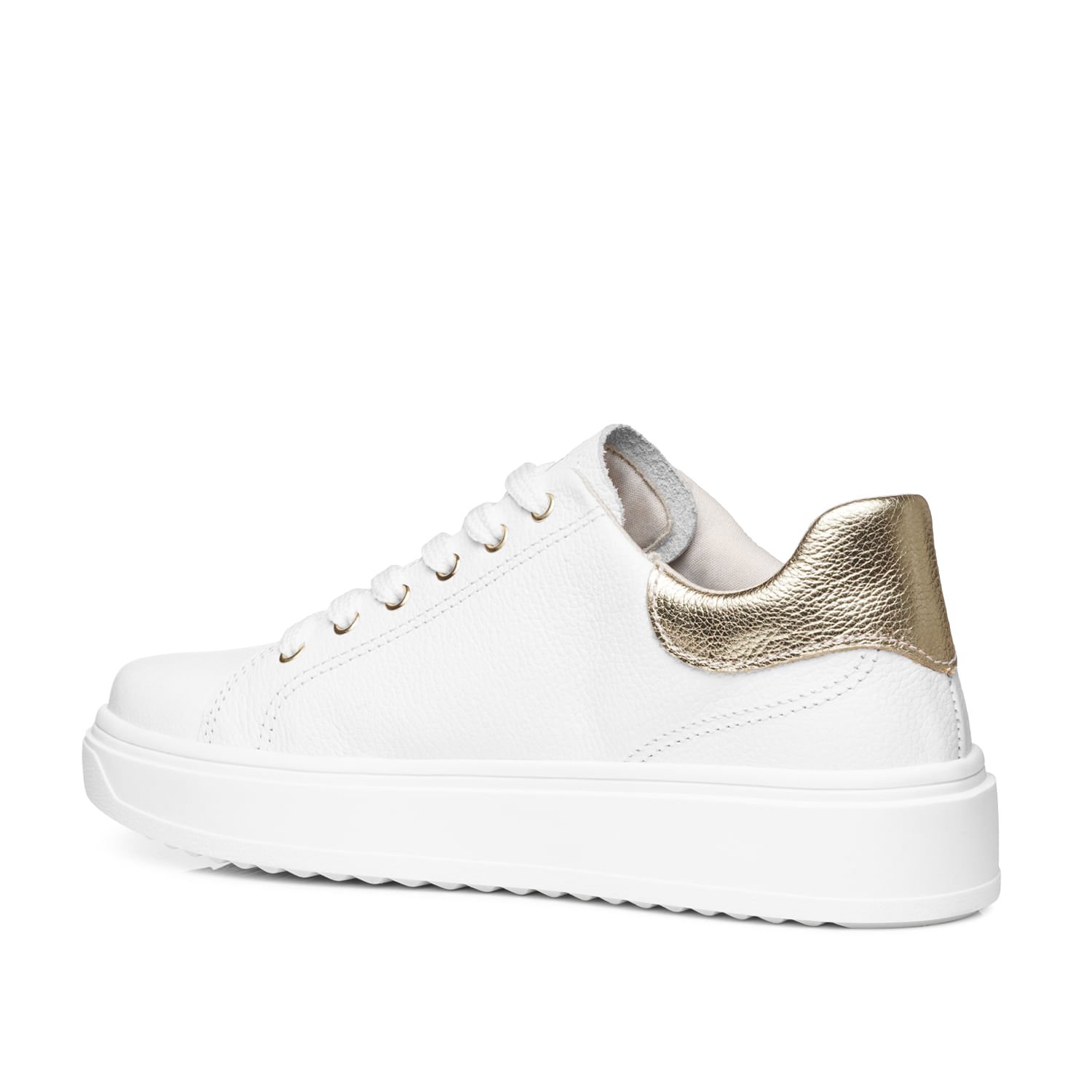 Tênis Pegada Feminino em Couro Branco 211303-05 Branco 3