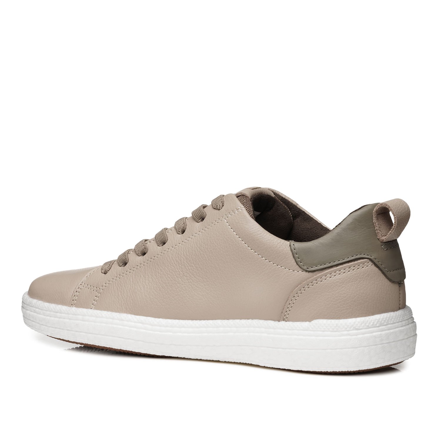 Tênis Casual Pegada Masculino em Couro Desert 112004-05 Bege 3