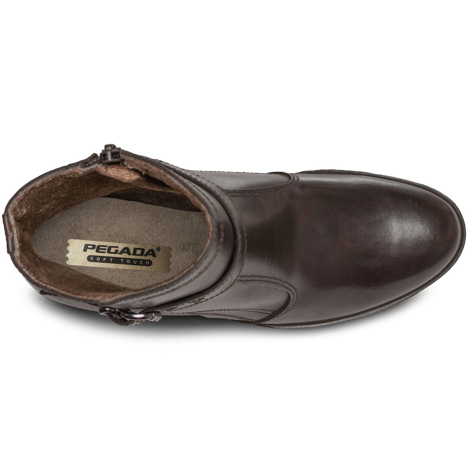 Bota Pegada Feminina em Couro Brown 280401-02 Brown 6