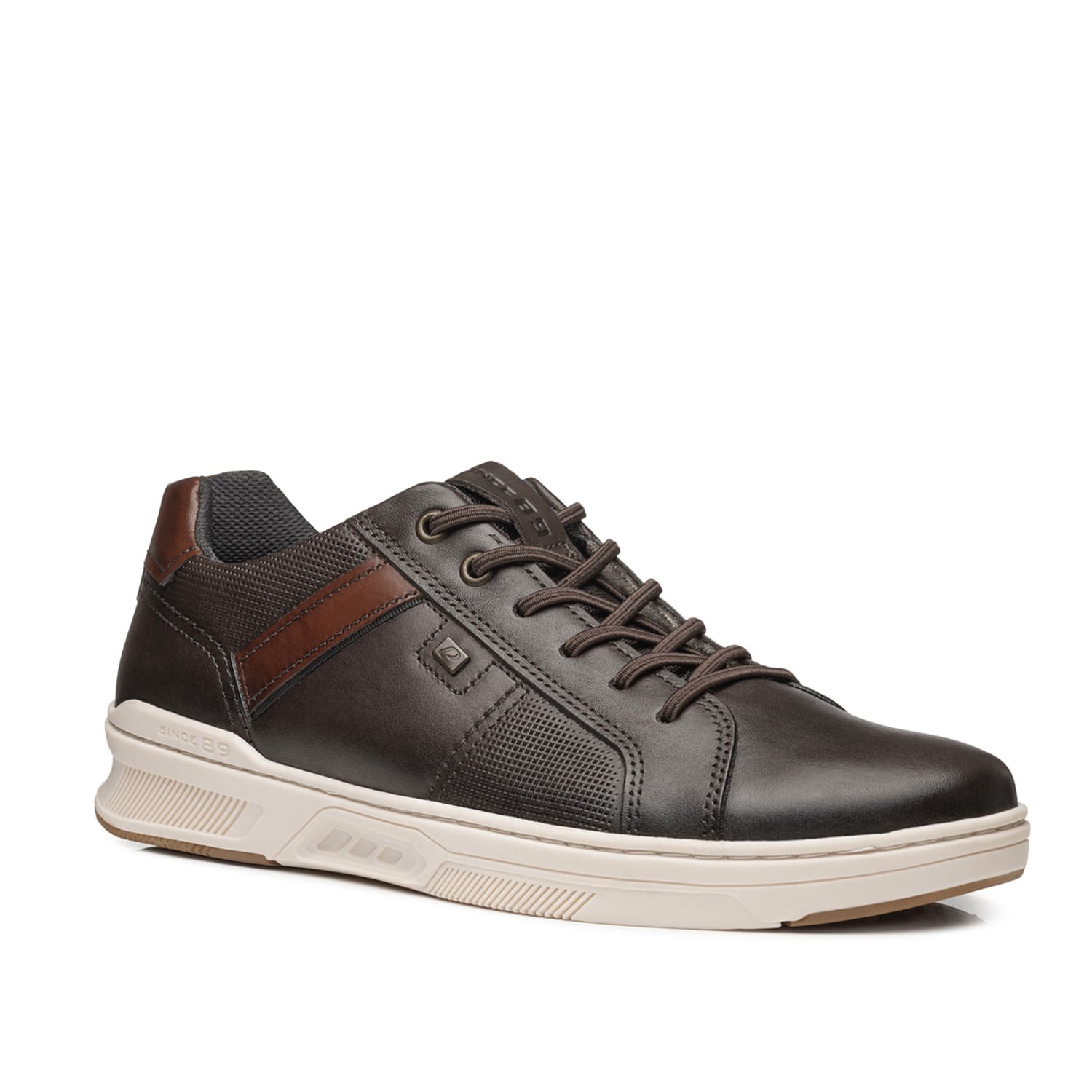 Sapatênis Pegada Masculino em Couro Brown 110605-03 Brown 2