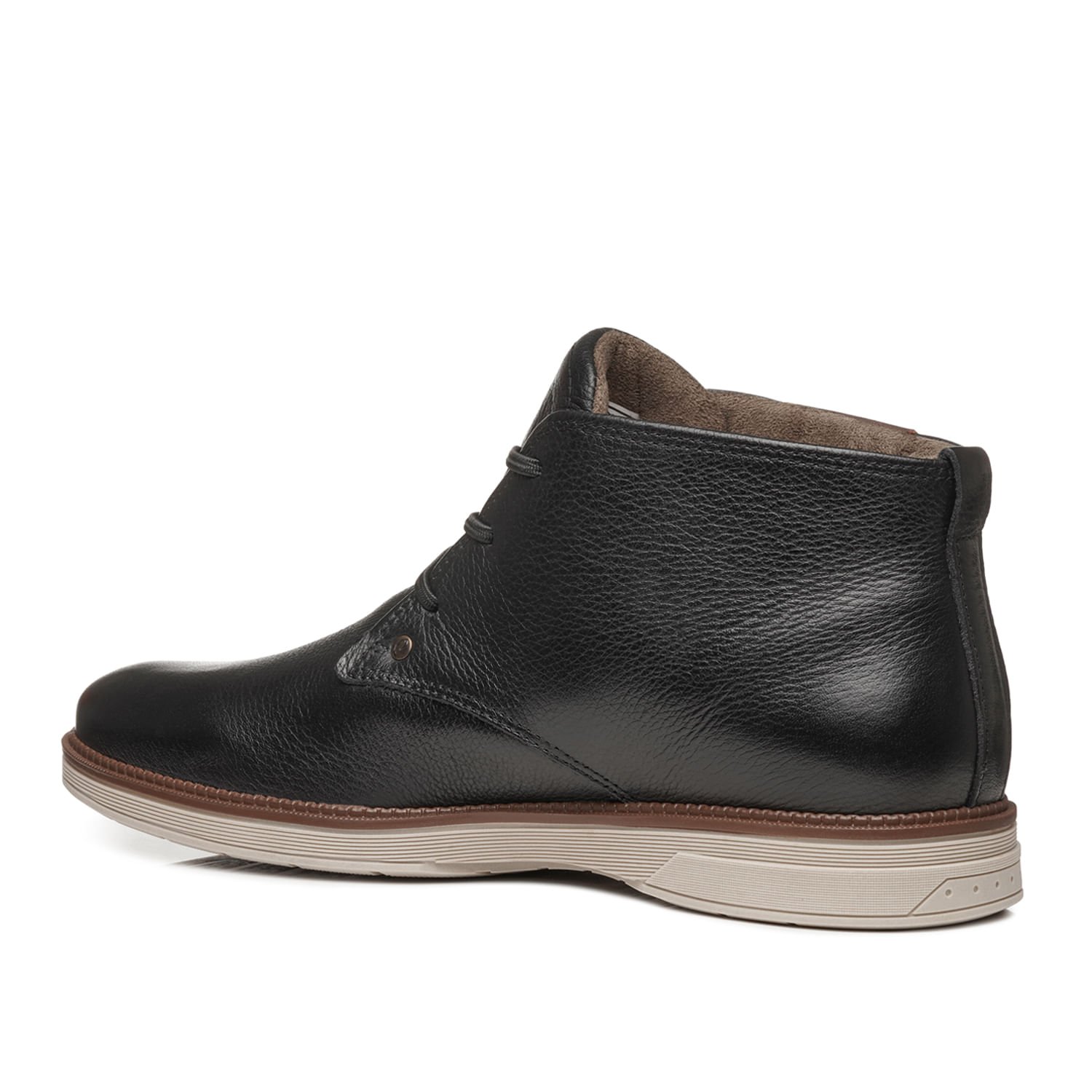 Bota Pegada Masculina em Couro Preto 126751-04 Preto 4