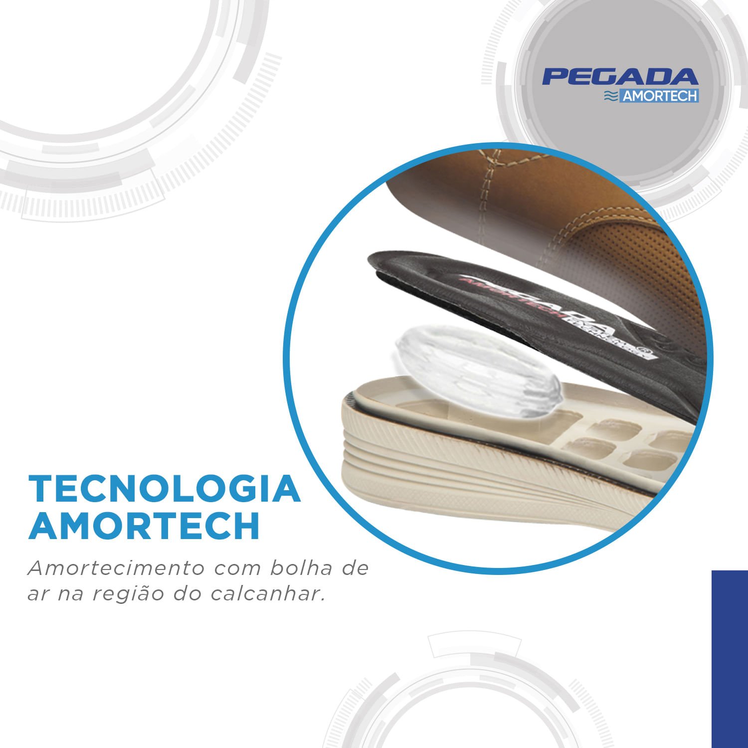 Sapato Casual Pegada Masculino em Couro Mascavo 126113-07 Mascavo 5