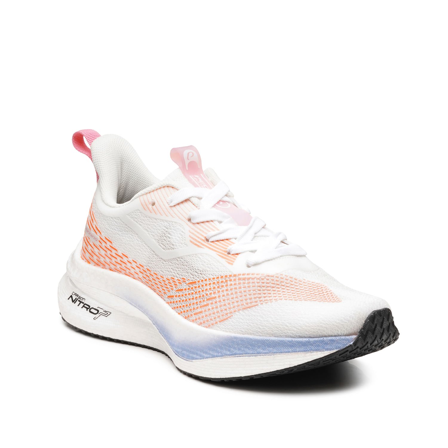 Tênis Esportivo Pegada Feminino em Tecido Off White 290802-03 Off White 3