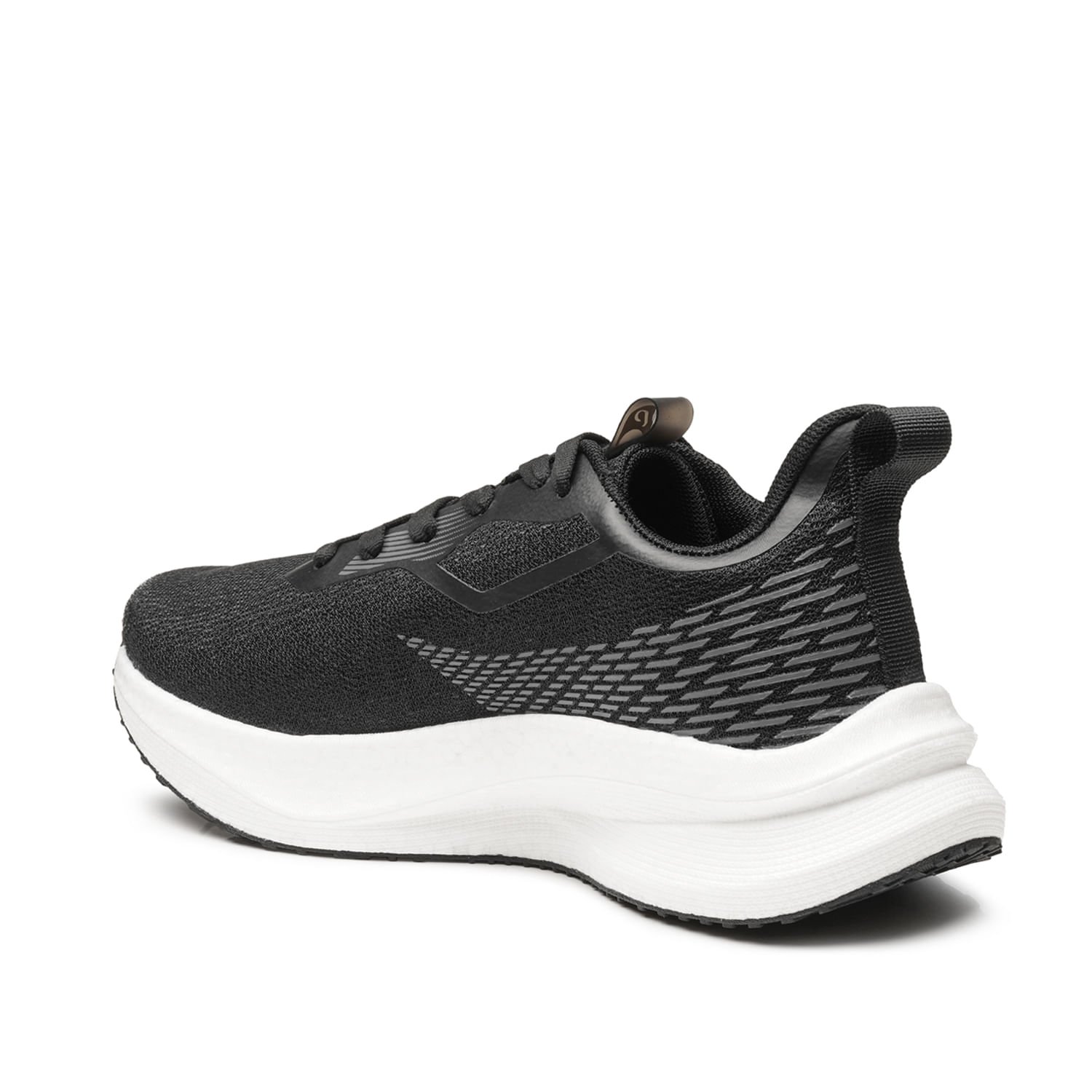 Tênis Esportivo Pegada Feminino em Tecido Preto 290802-04 Preto 3