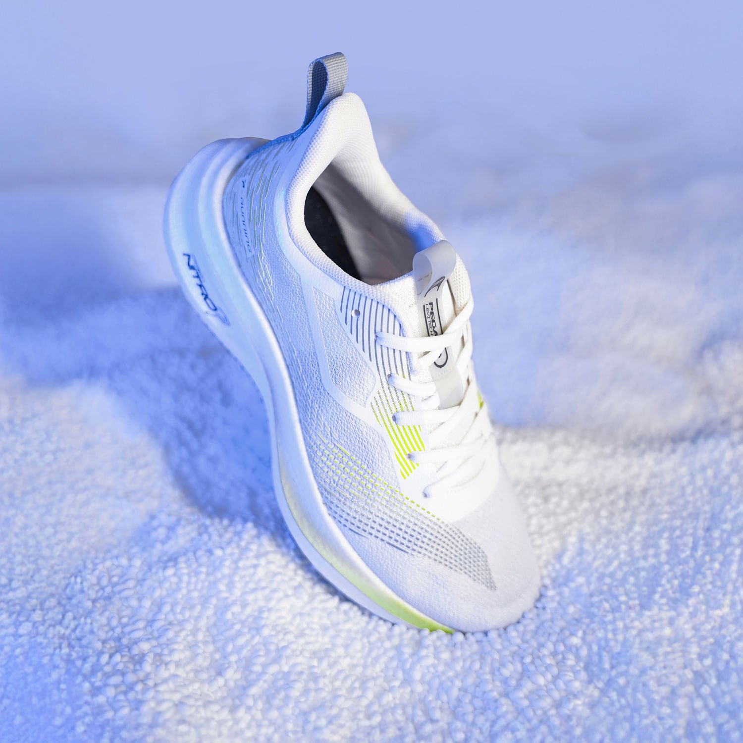 Tênis Esportivo Pegada Masculino em Tecido Off White 190802-02 Off White 2