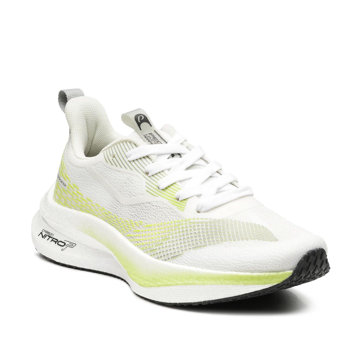 Tênis Esportivo Pegada Masculino em Tecido Off White 190802-02 Off White 3