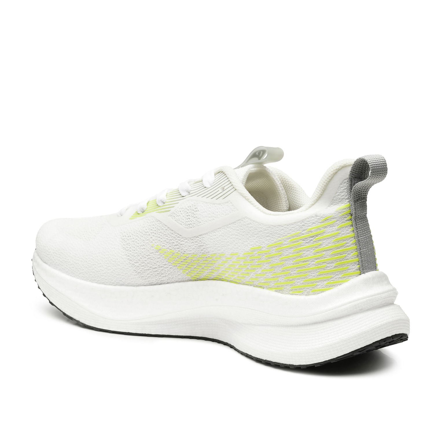 Tênis Esportivo Pegada Masculino em Tecido Off White 190802-02 Off White 4